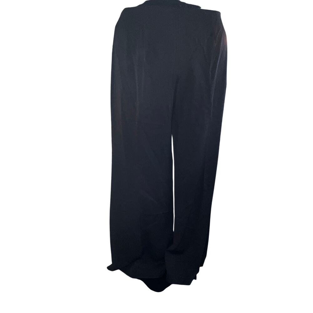 Adrienne Vittadini Wide Leg Side Zip Dress Pants NWT dark academia minimalist